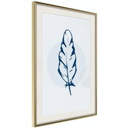 Arkiio Affisch Blue Feather [Poster] 20x30 Poster